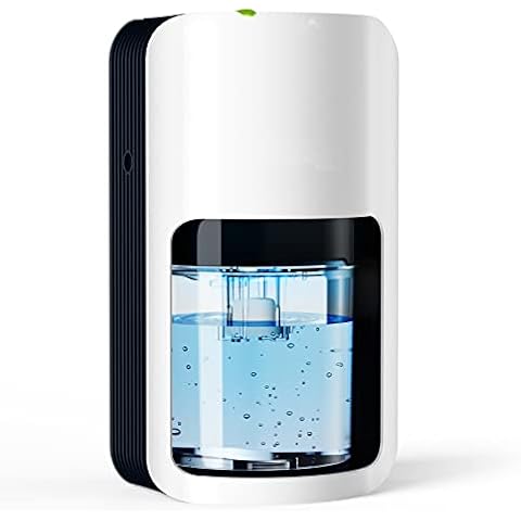 CONOPU Dehumidifier 1200ml, Dehumidifiers for Home with Auto Shut Off and 7 Colours LED Light, Drying Clothes, Ultra Quiet Wardrobe, Closet, Bathroom, Bedroom, Trailer, DH-CS06, Navy Blue Cover
