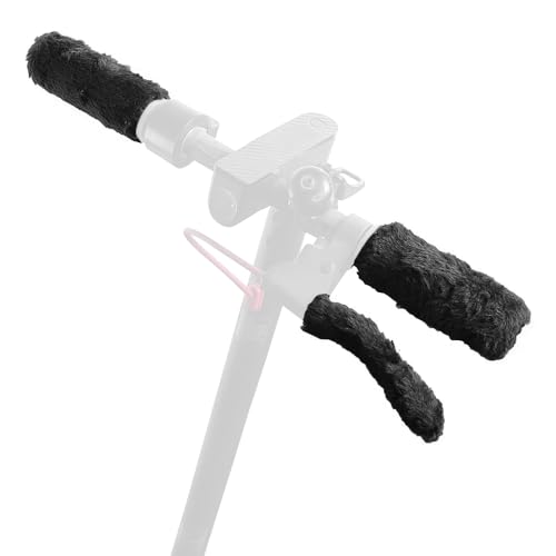 JOYSOG スクーターハンドルバーグリップカバー for Ninebot Max G30/G30D II/G30E II/G30LP/G2/G65用 ブレーキレバーグリッププロテクタースリーブ(ブラック)