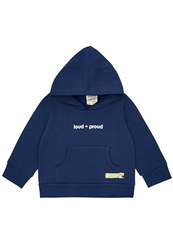Sweatshirt à capuche mixte enfant loud proud en coton