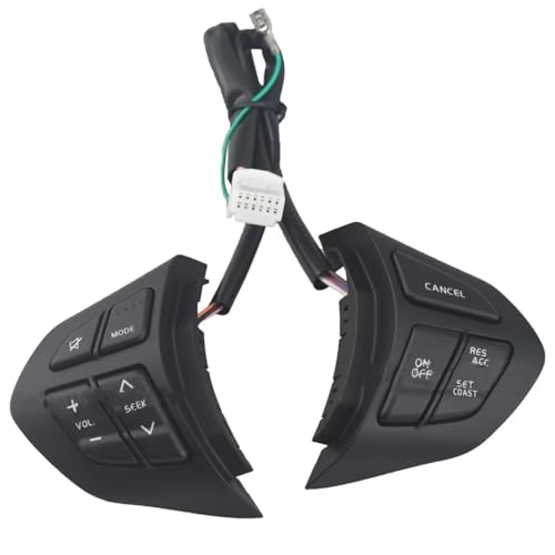 Botones de volante para Suzuki Grand Vitara con control de crucero y mando de audio negro