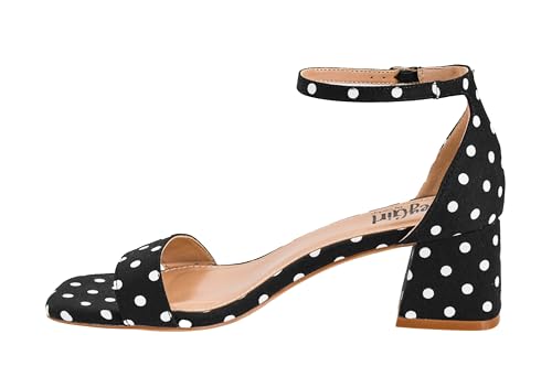 Corkys Hey Girl Women's Polka Dot Chunky Heel Sandal 11