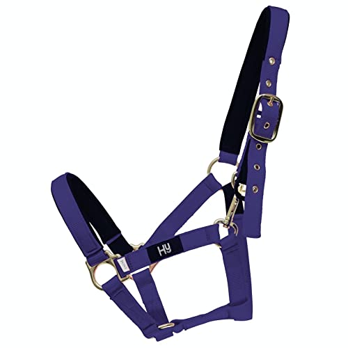 Hy Fieldsafe Headcollar - Navy - Pony - Horse Equestrian Halters & Headcollars