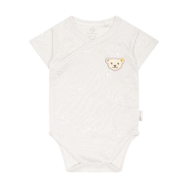 Steiff Unisex Baby Basic Wickelbody Kurzarm Unterwäsche, Wind Chime, 80