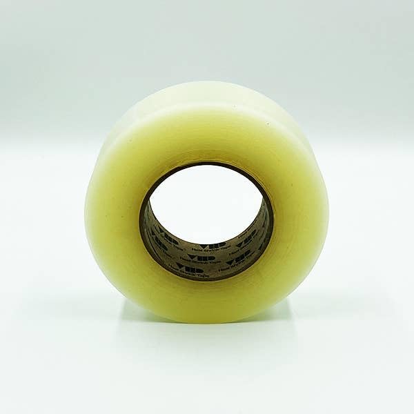 Vista 4 de Mr. Shrinkwrap Cinta de película retráctil de 2 pulgadas, impermeable, adhesiva, adaptable, ideal para reforzar costuras, parches y puertas