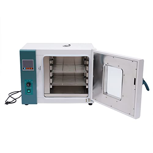 LIYUANJUN 2-layer Lab Forced Air Convection Drying Oven, 1000W 12Gal Laboratory Industrial Digital Constant Drying Oven Adjustable Temperature tatic Electric Incubator Box