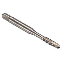 QUARKZMAN Maschine Gewindebohrer Spitze M4 x 0,7 Metrisch Spitzengewindeschneider M35 HSS-CO Universelle und Hochwertige Gewindebohrer Gelbgebrannte Oberfläche - 1 Stück