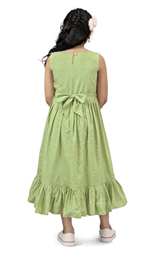 Image of Fashion Dream Girls Stripe Ruffle Hem Dress