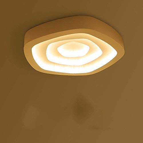 Salon enfants lampe circulaire minimaliste blanche de 45cm avec télécommande