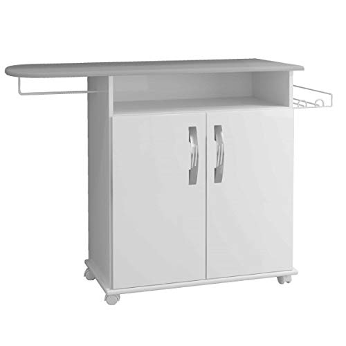 Tábua de Passar 2 Portas Floripa Arte Móveis Branco