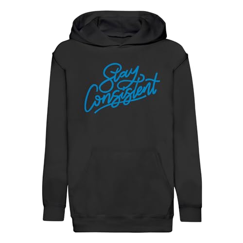 Sweat enfant Stay Consistent bien-être et message motivation