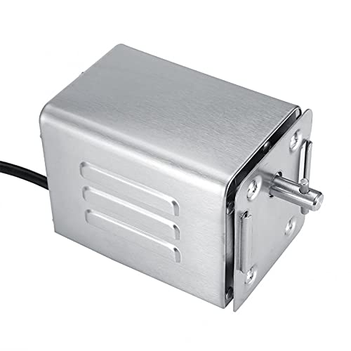Davitu DC Motor - BBQ Roaster Motor 50-70KGF Stainless Steel BBQ Rotisserie Motor Electric Roaster Barbecue Motor - (Voltage(V): EU Plug)