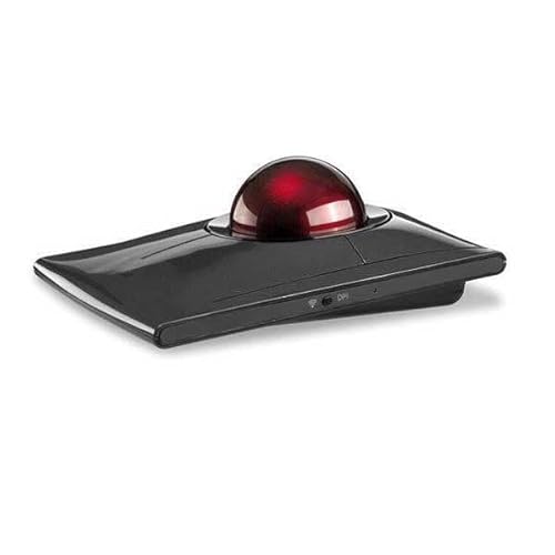 Kensington SlimBlade Pro Trackball Bluetooth Maus, Kompatibel mit Windows und macOS, PC und Laptop, Für Rechts- und Linkshänder, Optisches Tracking (K72080WW)