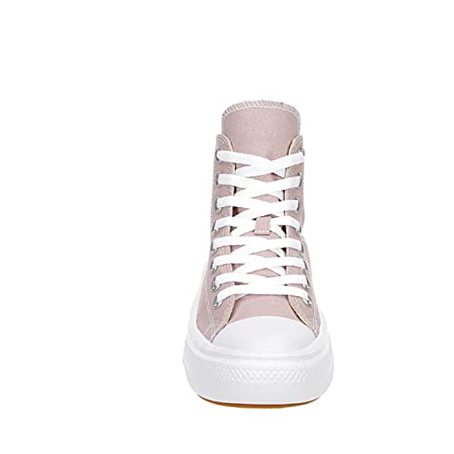 Converse Unisex Chuck Taylor All Star High Top Platform Sneaker - Stone Mauve/Pink/White, 8.5 Women/6.5 Men #TOP2