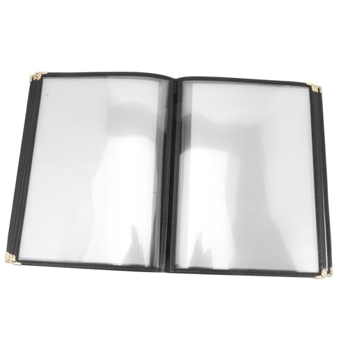 Protège menu PVC transparent imperméable qui résiste à eau et huile