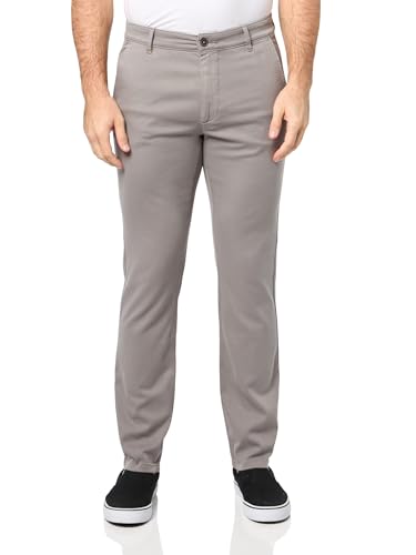 BOSS Men's Techno Twill Slim Fit Chino Trousers