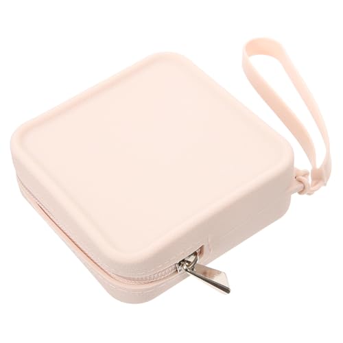 FRCOLOR Bolsa de Silicona para Compresas con Cremallera Resistente y Flexible Protección para Higiene Femenina para Adolescentes y Almacenamiento Portátil