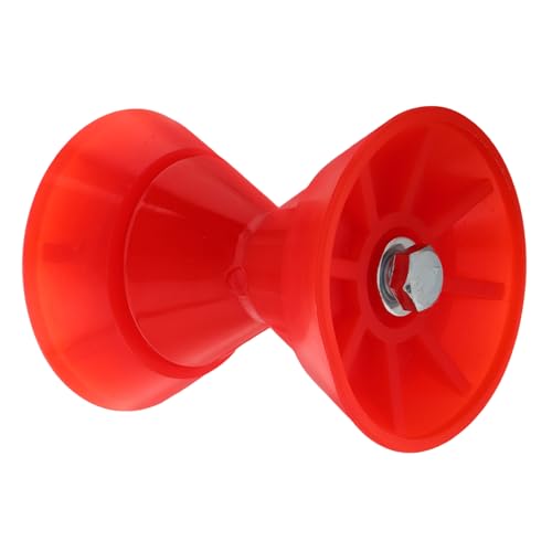Mobestech Boat Trailer Bow Roller Heavy Duty Red Plastic Marine Roller for Boat Ideal for Boat Trailer Accessories and Replacement Parts Red