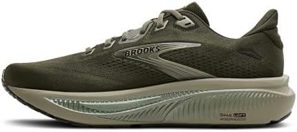 Brooks Men’s Ghost 18 Neutral Running & Walking Shoe - Forest Night/Green/Black - 15 Medium - 4