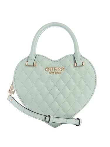 GUESS bolso bandolera Atabey Heart Bag Light Sage menta GUESS bolso bandolera Atabey Heart Bag Light Sage menta