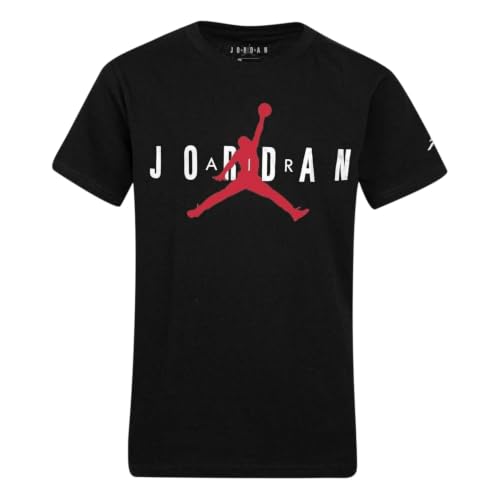 Image of Jordan Jumpman Graphic Short Sleeve T-Shirt 16 Years Black