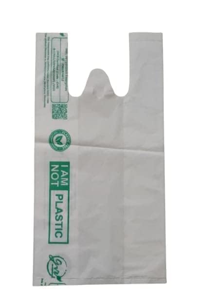 Laxmi 100% Biodegradable & Compostable Certified Eco-Friendly Carry Bag for Home Grocery Store Bag (9×12 inches) 190 pcs/pack | Load Capacity 1 Kg Laxmi 100% Biodegradable & Compostable Certified Eco-Friendly Carry Bag for Home Grocery Store Bag (9×12 inches) 190 pcs/pack | Load Capacity 1 Kg