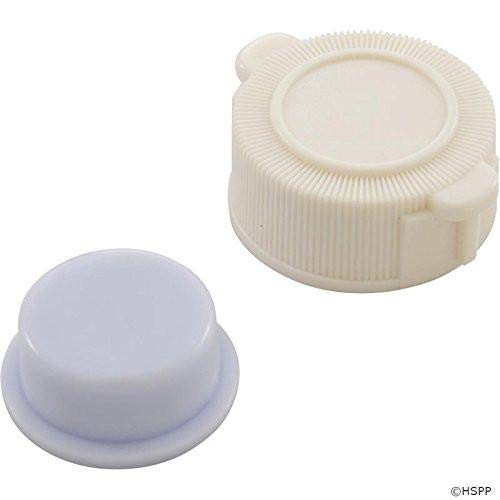 Pool Single Exhaust Valve Cap and Plug Replacement for Intex Pools (2 Pieces)