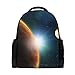 Produktbild Rucksack Bookbag Daypack Univers Plantes Galaxie Sky Waterproof für mittlere Reise Mädchen Jungen