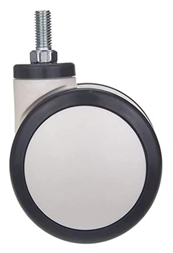 Roulette pivotante robuste 4 pouces médicale avec frein M12x25 vis - 3