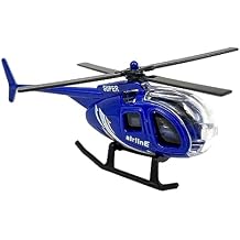 1/64 Scale Diecast Alloy Helicopter Collection Aircraft Ornament for Boys and Girls Birthday Gift Desktop Display Plane Model Plane Toy, Blue