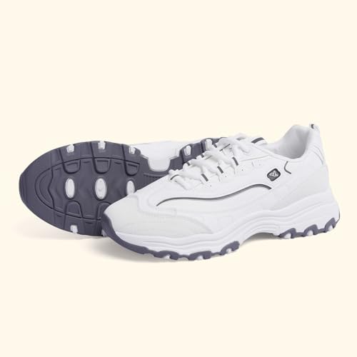 Image of YOHO Women's Chonks Sporty Comfortable Chunky Sneakers | Lightweight & Breathable | Everyday Shoes for Woman /Girls