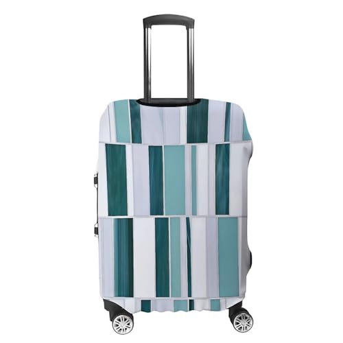 Abstract Geometric Printed Luggage Cover Protector, Fits 18-32 Inch Luggage4