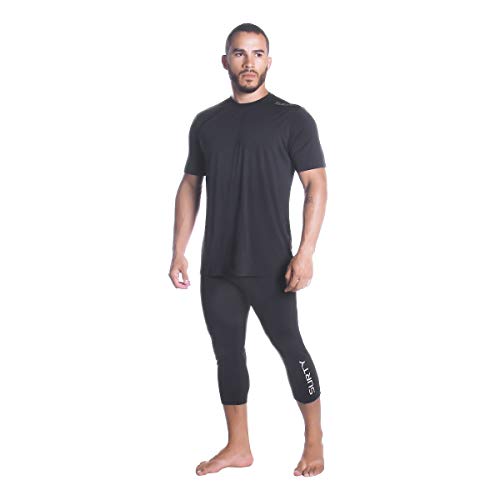 Calça Legging ¾ Surty Velocity Masculina (Preto, G)