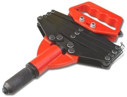 Unibos Single-Handed 32" Heavy Duty Lazy Tong Hand Riveter Pop Rivet Gun