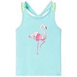 Photo Gallery teenpull canottiera per bambini arancione chiaro, taglia unica, in morbido cotone ed elastan, per ragazzi e ragazze, senza maniche, design con glitter, ideale per lo sport e il tempo libero, verde Photo Gallery teenpull canottiera per bambini arancione chiaro, taglia unica, in morbido cotone ed elastan, per ragazzi e ragazze, senza maniche, design con glitter, ideale per lo sport e il tempo libero, verde