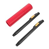 FOMIYES Marcadores para Tela Blancos Borrables con Agua Bolígrafos de Costura Invisibles con Recambios Lápices para Bordar y Confección Ideales para Tejidos y Proyectos de Costura