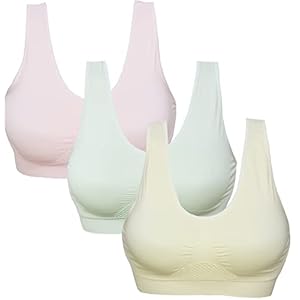 DPZEACA Sports Bras for Women,Padded Seamless Medium Impact Support for Yoga Gym Workout Fitness N22