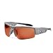Ergodyne Skullerz Dagr Polarized Safety Sunglasses- Matte Gray Frame, Copper Lens