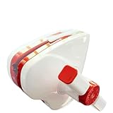 Doppelseitiger magnetischer Fensterreiniger, Magnetischer doppelseitiger Glasreiniger, mehrfarbig, 15 x 15,2 cm