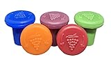 Premium Airtight & Leak-Proof Wine Bottle Stopper Set | Preserve Freshness & Store Bottles Horizontally...