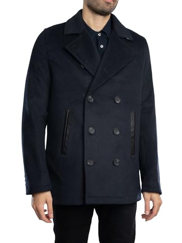 Ted Baker Men's Aldovie Peacoat Jacket, Navy2