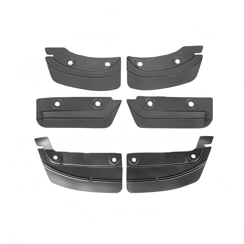 Guardabarros para Tesla Model Y 2020-2024 y Model 3 2024: Kit de rueda trasera de 6 piezas