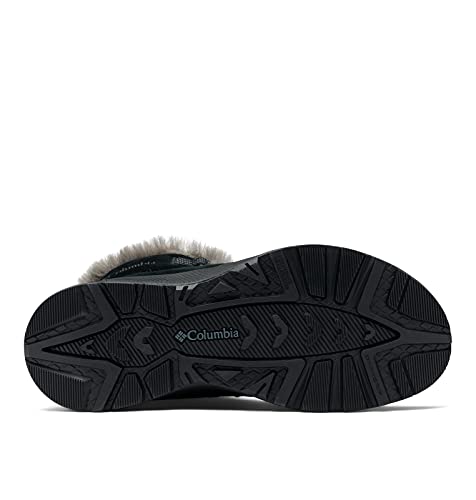 Columbia Womens Slopeside Peak Luxe, Black/Graphite, 8
