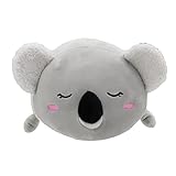 Linzy Plush 15" Smoochy Pals Gray Koala, Ultrasoft Stuffed Animal Plush Toy, Cute Squishy Hugging Plush Pillow Pet, for Kids, Room Decoration, Travel