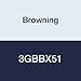 Browning 3GBBX51 Banded V-Belt, BX Section, Rubber Compound, 51" Length, 3" Width, 3 Bands