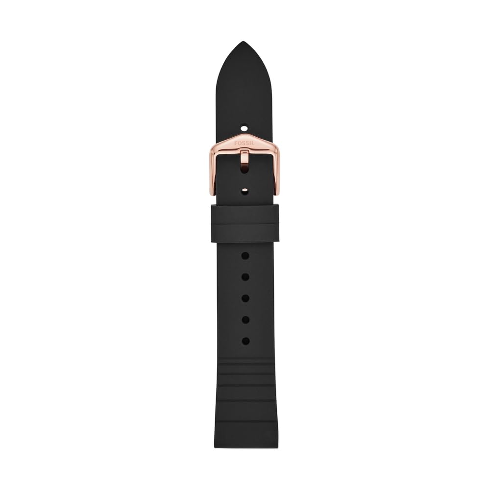 Fossil Strap for Women 18 mm lug width, Silicone Strap, S181369
