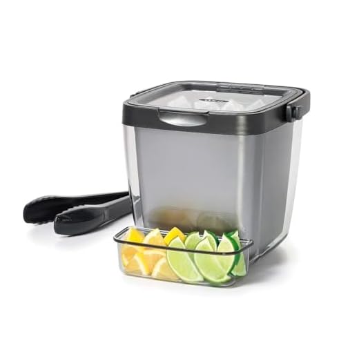 1. Balde de gelo de parede dupla – Oxo