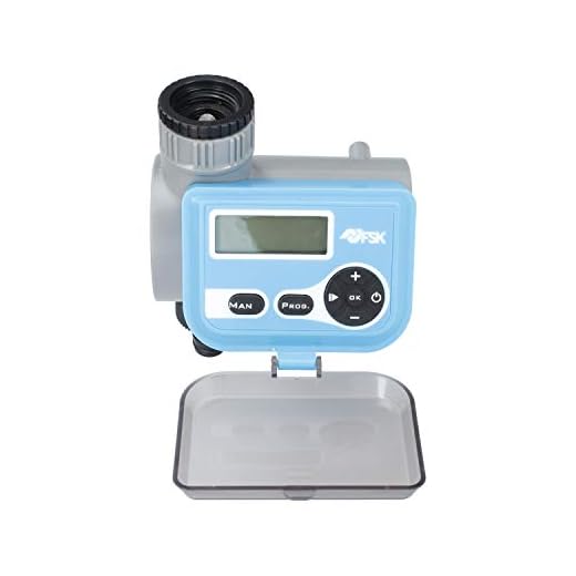 Ferrestock fskpro001 - Programmatore Digitale Speciale per nebulizzatore con Schermo LCD, Colore: Blu