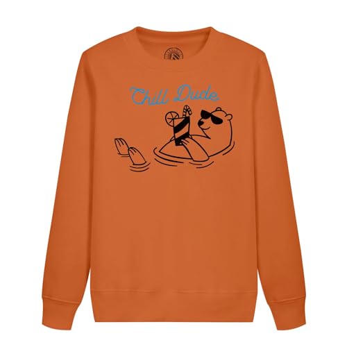 Sweatshirt enfant ours tranquille vêtement coton motif soleil original