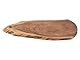 Baumscheibe Servierbrett verleimt 40x20cm o. 60x30cm Serviertablett Deko Akazie massiv 40 x 20 cm