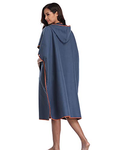 Changement peignoir de bain poncho pour se changer sans encombre